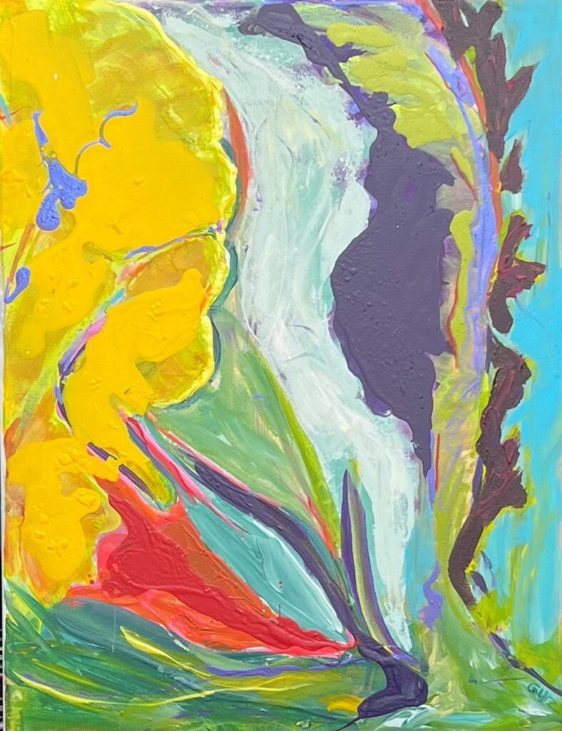 abstractyellomauve